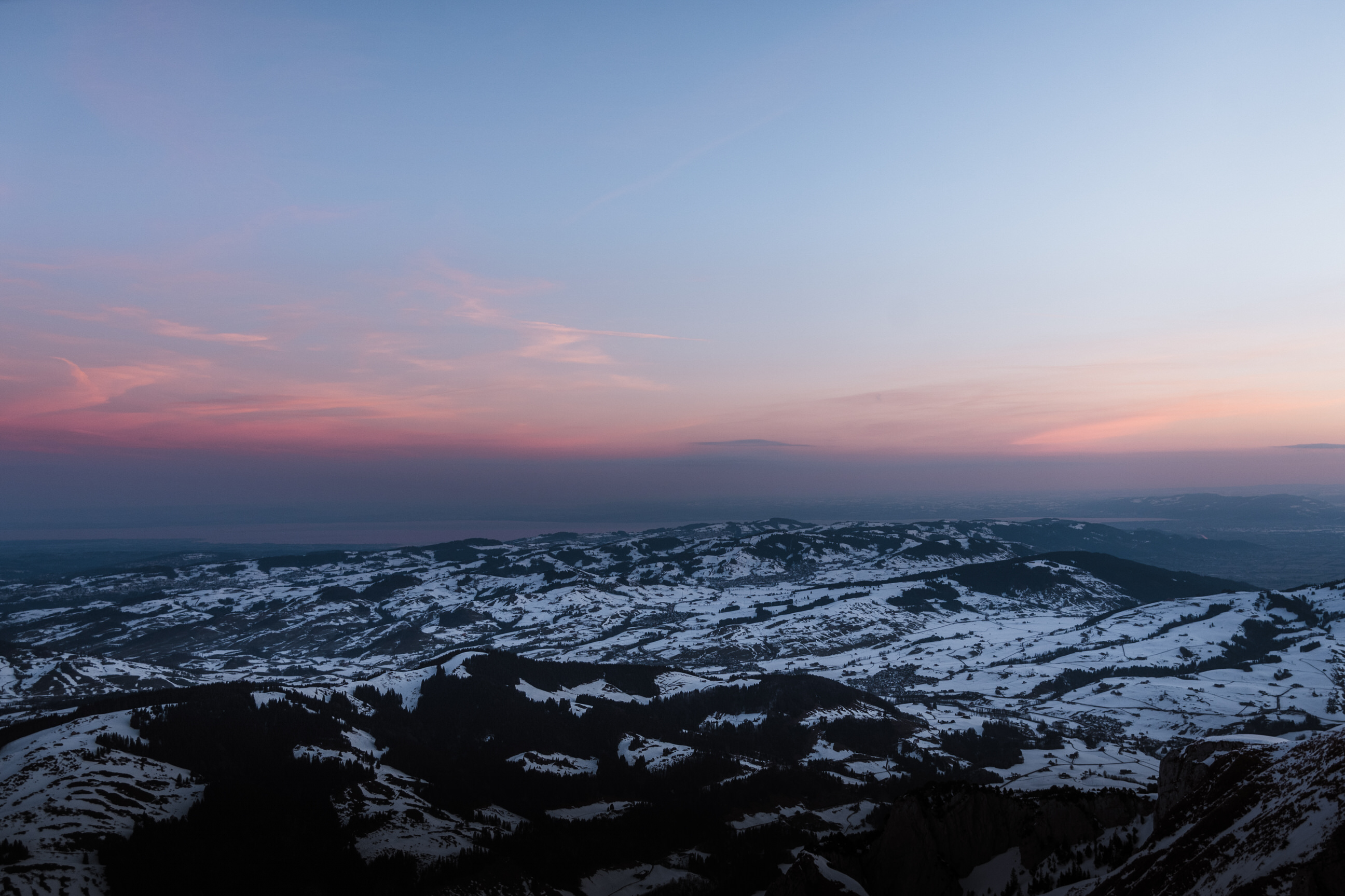 photo of winter hike